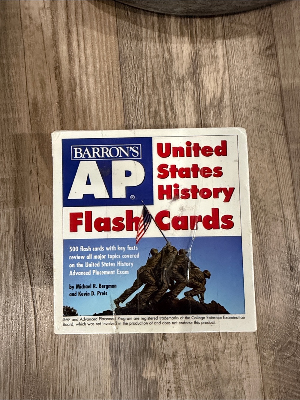Barron's AP United States History Flash Cards - Red/Blue